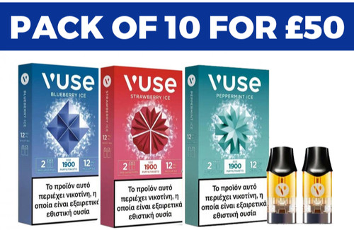 Vuse pro pods pre filled - pro, pre-filled
